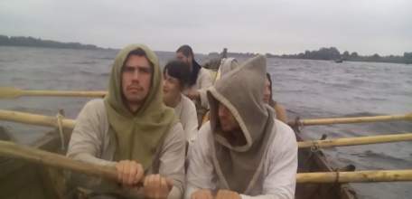 Реконструкторы клуба «Копьё» завершили свой поход по Волге