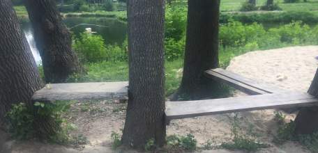 Петровский парк в Ельце преобразился?