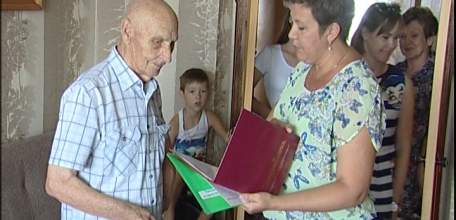 Участник Великой Отечественной войны Иван Загрядский отметил 95-летие