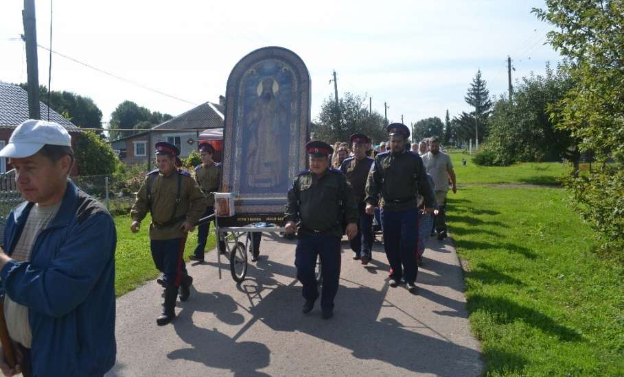 21 августа из Ельца в Задонск отправится Крестный ход