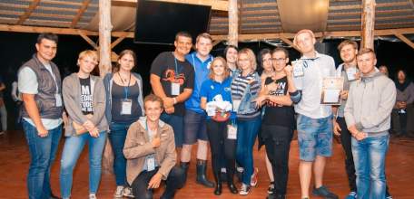 В Елецком районе закончил работу межвузовский студенческий лагерь «Назад в прошлое»