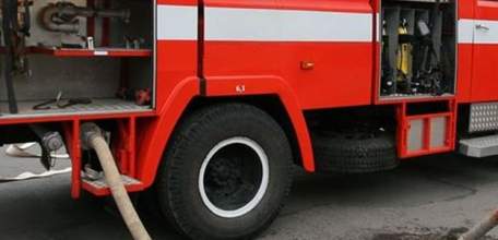 Загорание киоска в г. Елец